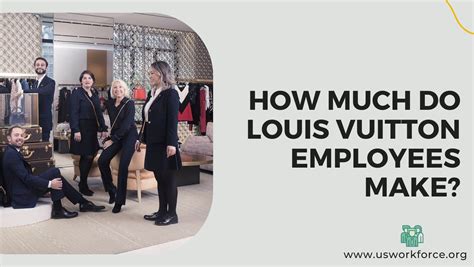 how much do louis vuitton workers make a year|louis vuitton client advisor salary.